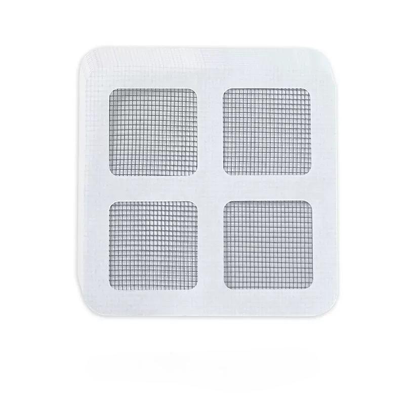 

10PCS Disposable Hair Catchers for Shower Mesh Shower Drain Covers-Floor Sink Strainer Filter Mesh Stickers Bathroom Accessories