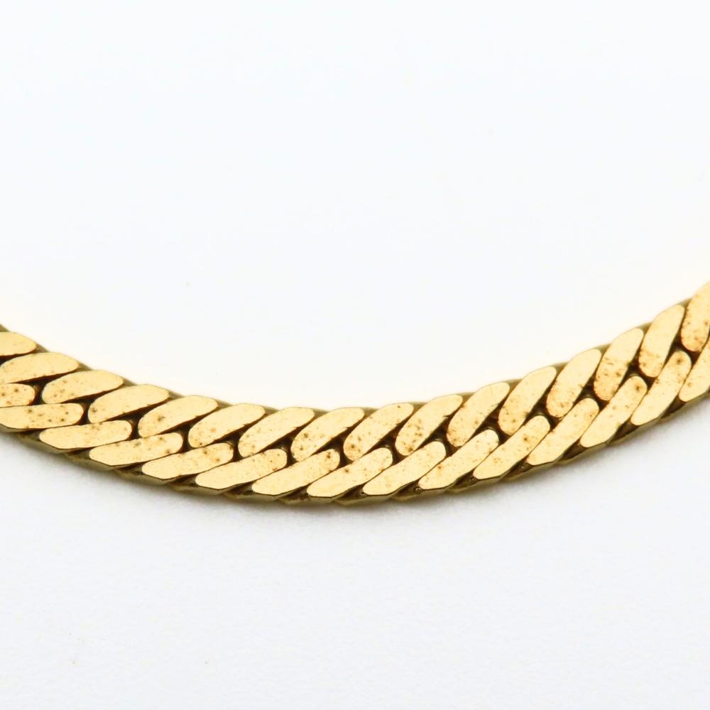 Used  Necklace MONET metal 17.7g gold Chain