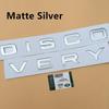 Abs Chrome Car Front Trunk Emblem for Land Rover Discovery 1 2 3 4 5 Auto Label Hood Bonnet Rear Tailgate Sticker Decoration XS1