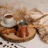 Durable Coffee Maker Antique Copper Looking Butter Melter Turkish Copper Coffee Pot  Stove Top