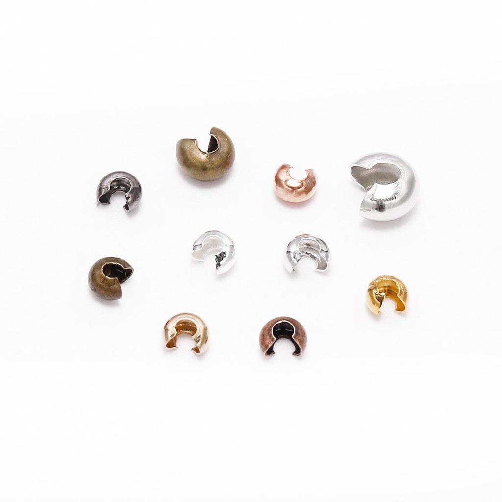 DIY Jewelry Accessories: C-Shaped Spacer Beads for Necklace Making