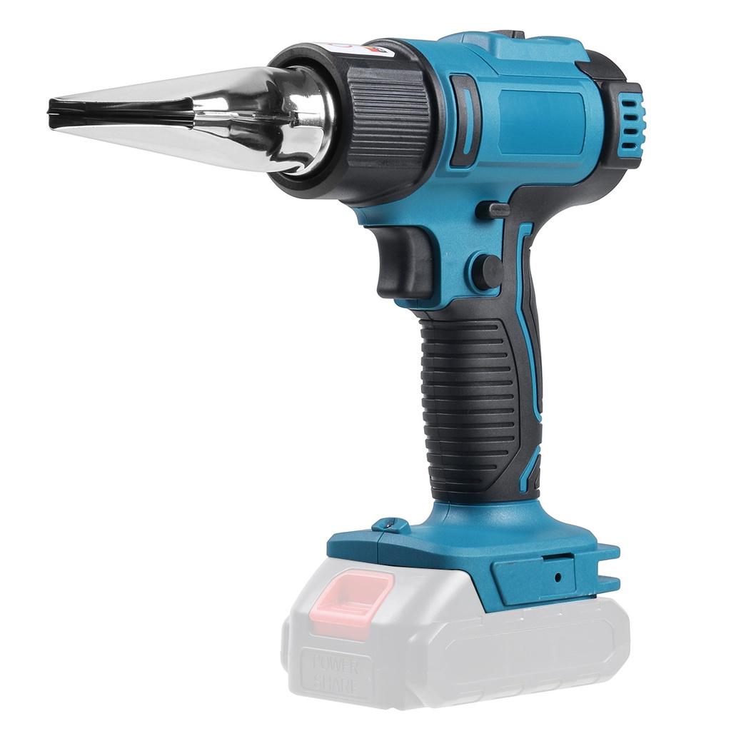 1200W Cordless Handheld Hot Air Gun Temperatures Adjustable With 2 Nozzles Electric Heat Gun For Makita 18V Lithium Battery