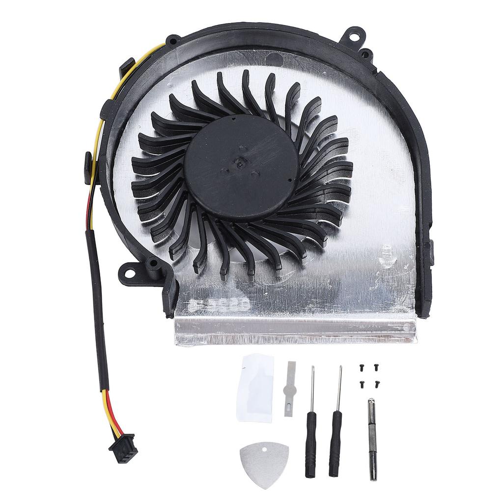 Laptop CPU Cooling Fan 3 Pin Connector Enhanced Heat Dissipation Replacement CPU Air Cooler for MSI