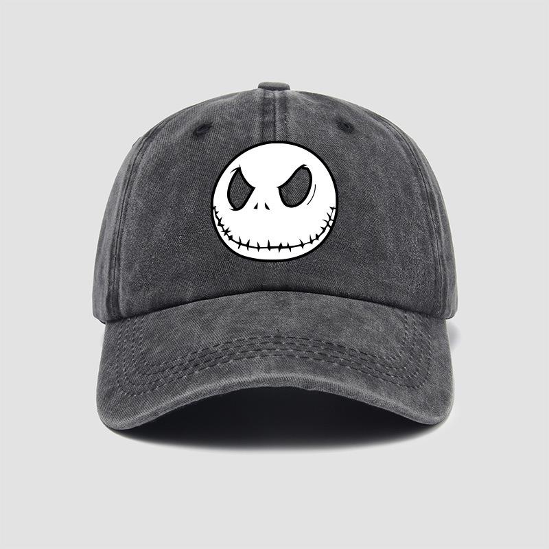 The Nightmare Before Christmas Jack Skully Cap - Unisex Soft Duckbill Hat