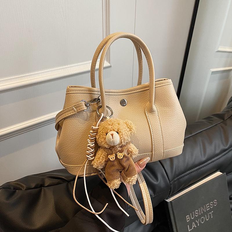 Casual hand bucket bag women's 2025 new fashion versatile shoulder bag high-end messenger women's bag