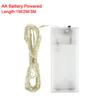 1-3M LED String Lights Warm White Fairy Lights Garland for Home Christmas Wedding Birthday Party Decoration Battery Powered Lamp