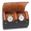 Watch Container Leather Watches Protective Box Stylish Wristwatch Display Case Holder Elegant Jewelry Container