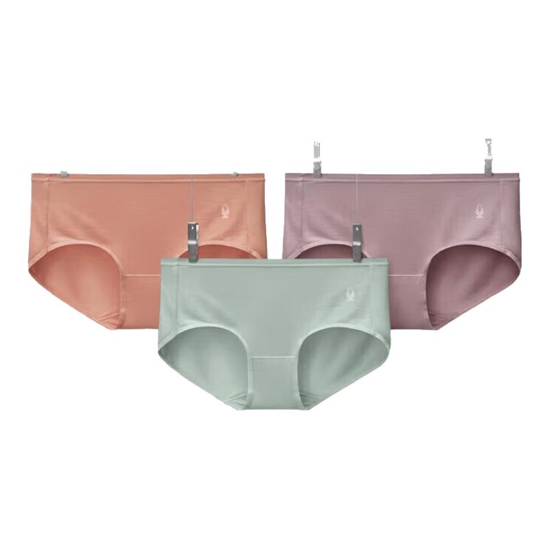 Bananain Silver Skin 500E Women's Modal Mid-Waist Briefs 3-Pack