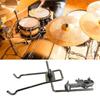 Drum Extension Clamp Drum Support Drum Holder Stand Drum Clamp Extension Clip Cymbal Drum Arm Stand Holder Double Design