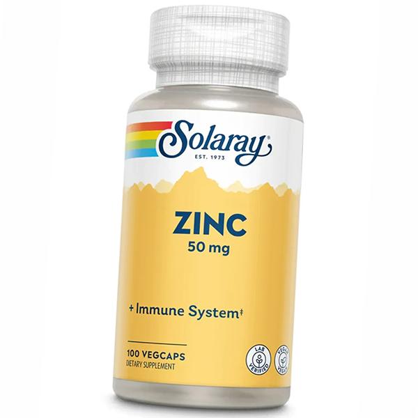 Zinc, Zinc 50, Solaray 100vegcaps (36411008)