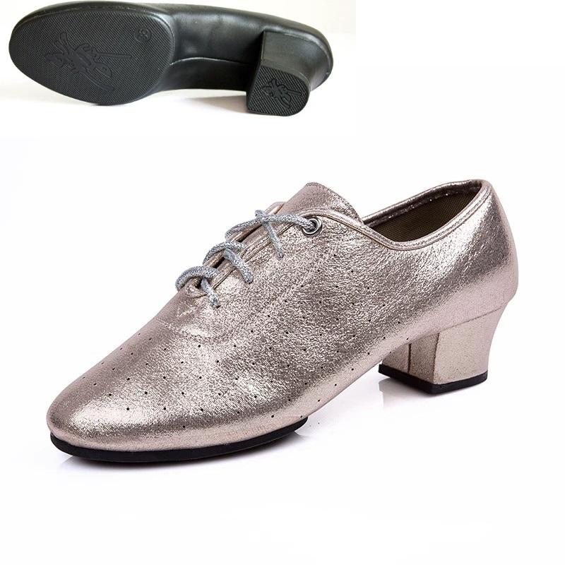 Sneakers Leather Shoes Men Women Latin Dance Shoes Professional practice Dance Shoes Precisely Bullfighting Jazz Dance Shoes