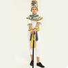 Carnival Kids Egypt Cosplay Costume King Pharaoh Adult Nile Boys Girls Party Gift Children Clothes