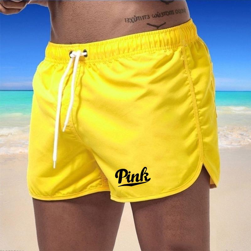 Ventilate Men Swimsuit Beach Seaside Casual Men's Gym Shorts Drawstring Running Summer Surf Daily Hot Sale