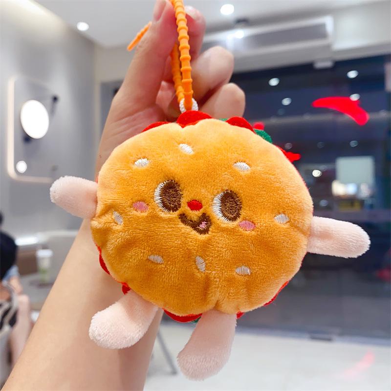 Capybara Plush Keychain - Adorable Cartoon Pendant Toy Gift for Kids