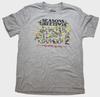 Stranger Things Greetings From The Upside Down Christmas Lights Mens Shirt NWT L
