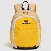 Colorblock Nylon Backpack with Mesh Pocket Lightweight Outdoor Daypack for Travel School Daily