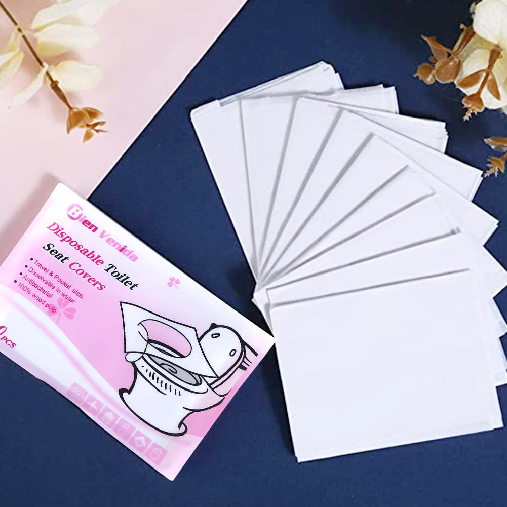 Tumao Toilet Seat Set of Toilet Seat Toilet Antibacterial Hygiene Potty Auxiliary Toilet For Going Toilet Use Sheets, Disposable, 50, Portable,