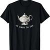 Alice im Wunderland - Es ist immer Teezeit - Teekannen-T-Shirt