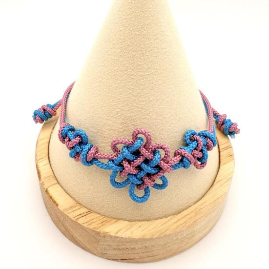 Chinese Knot Bracelet Retro Braided Bracelet Handmade Good Luck Bracelet Fashion Accessory for Men Women Daily Wear Cosplay