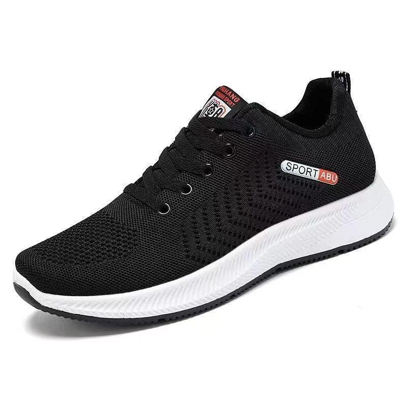 Breathable casual sports shoes for men, fly woven mesh shoes, fashionable and trendy shoes, lightweight and comfortable