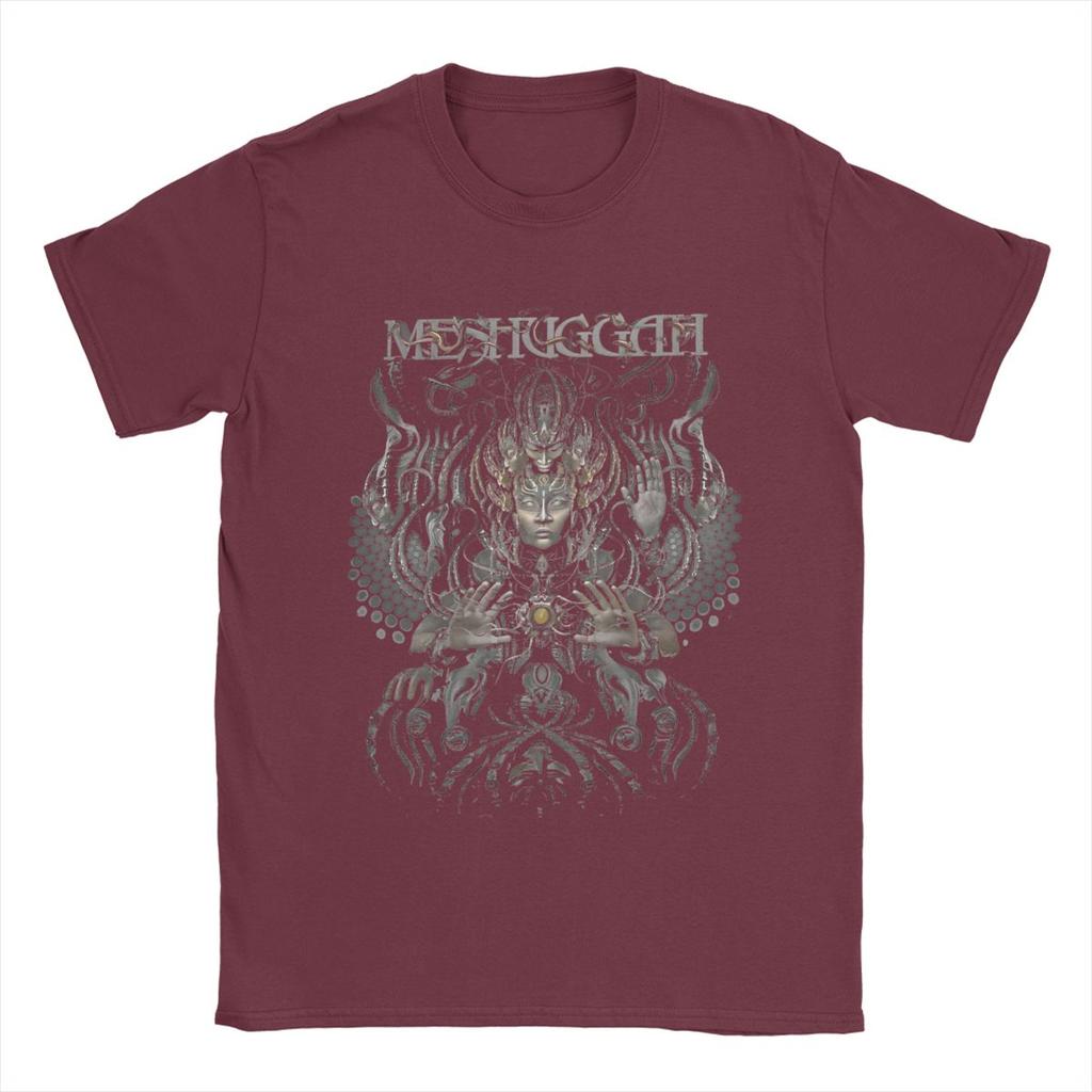 Summer Meshuggah Hands Of Msgh Men Women T Shirts Apparel Vintage Tees T-Shirts Pure Cotton Gift Clothes