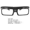 GetD GL1600 3D Glasses High Transmittance Active Shutter Black Clear Picture Movie Glasses for DLP LINK 3D Projectors
