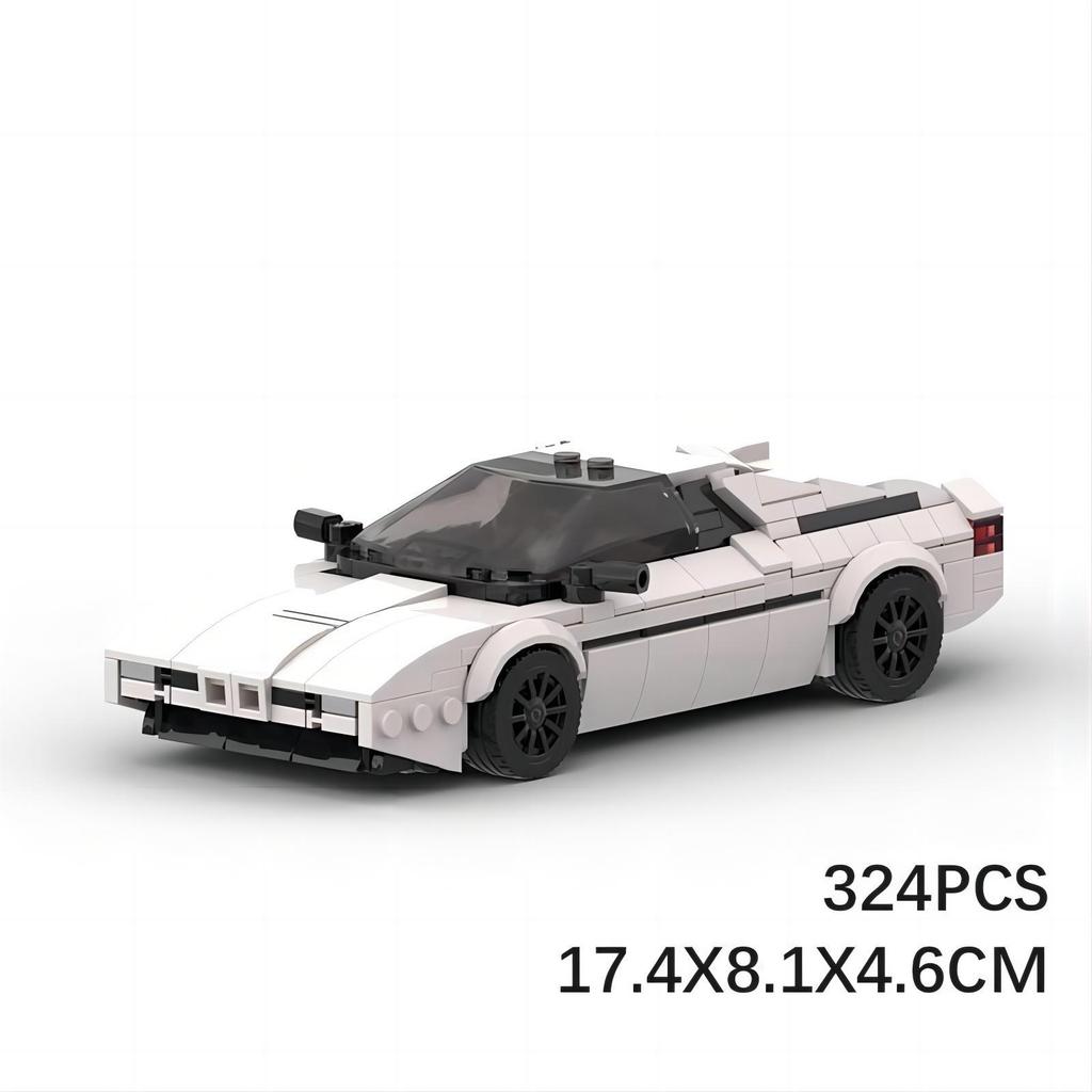MOC-167191 Kompatibel mit Bausteinen Legendärer Baoma M1 Zusammengebautes Rennauto Geschenk für Männer
