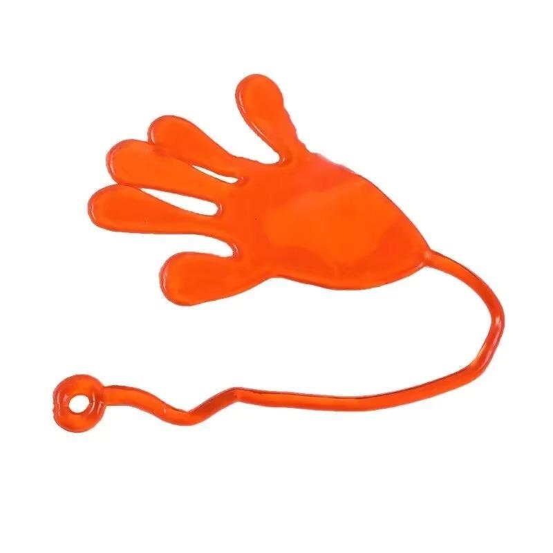 10pcs Elastic Retractable Sticky Palm Venting Creative Neat Small Hands Whole Children Toys