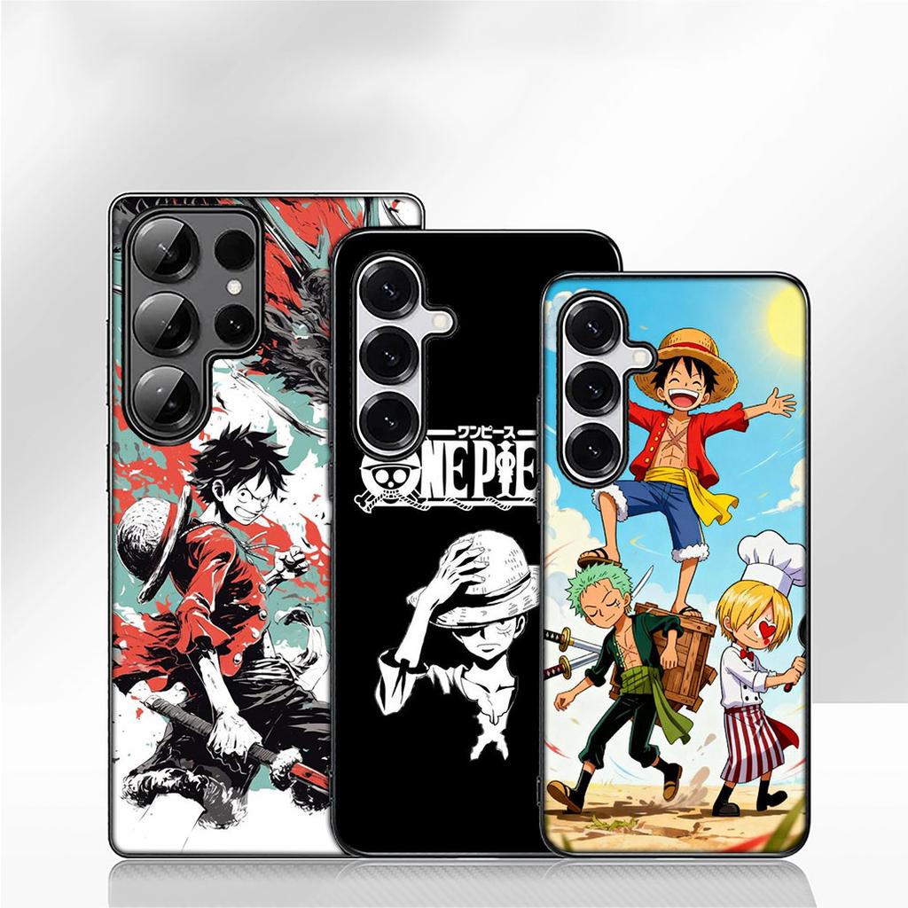 Luffy Sanji ONE Roronoa Zoro PIECES Case for Samsung Galaxy A07 A13 A12 A14 A23 A50 A51 A52 A53 A70 A71 A72 A04 Note 20 9 8 10