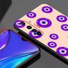 Lucky Eye Blue Evil Eye Print Phone Case For Realme 10 9 8 5G 7 6 GT2 Pro Plus 9i 8i C21 C11 C25 C35 GT Neo 2 3 3T Black Cover