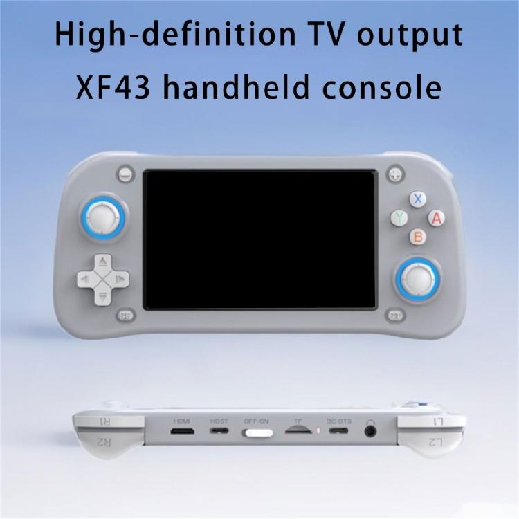 4.3inch Handheld Retro Game Console 64G/128G Expandable Memory Lightweight Portable 3000mAh Preloaded Classical Game