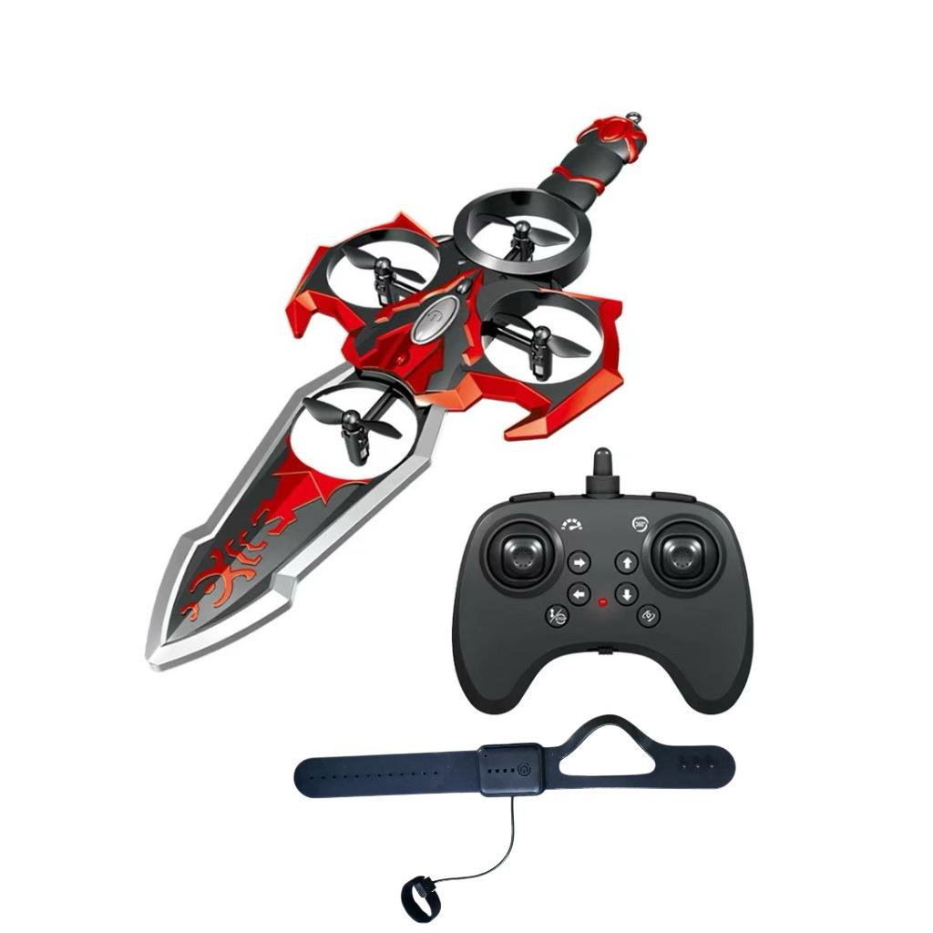 Flying Sword-Shaped RC Toy Aircraft for Kids - Durable, Crash-Resistant, One-Key Somersault Function