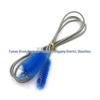 Aquarium Spring Brush Set - Double-Headed Blue Pipe & Tank Cleaning Brushes