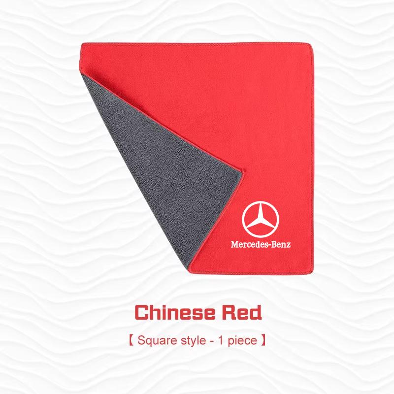 For Mercedes Benz Car Cleaning Soft Brush With Car Wash Towel Microfiber Cleaning Cloth For Mercedes Benz W205 W204 W203 W212 GLC CLA GLA AMG