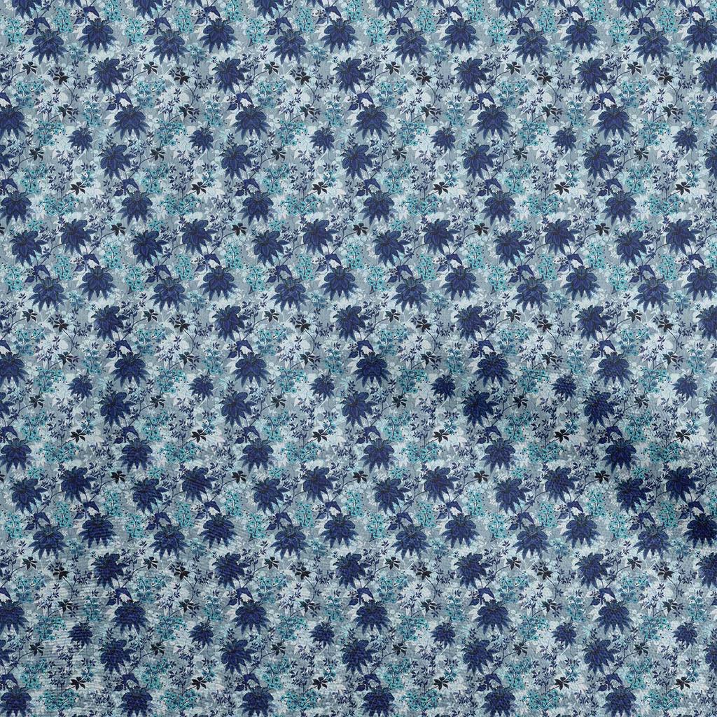 oneOone Cotton Flex Gray Fabric Batik Fabric For Sewing Printed Craft Fabric By The Yard 40 Inch