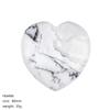 40mm Natural Crystal Large Heart Shape Rock Polished Gemstone Healing Crystals Palm Pocket Stone Quartz Home Decor Ornament Gift