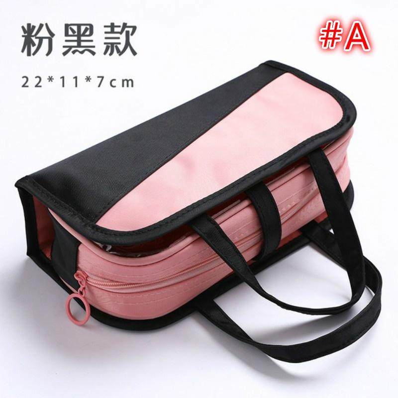 Big Capacity Canvas Storage Pouch Pen Pencil Case Stationery Bag Holder for School Office