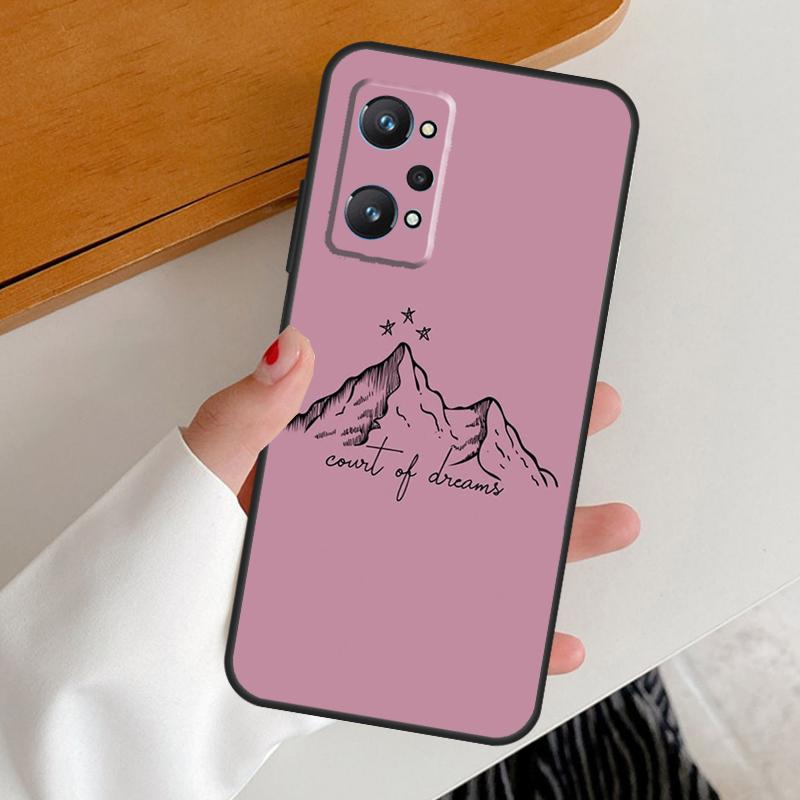 A Court Of Mist And Fury For Realme 11 12 Pro Plus 10 9 GT5 GT Neo 6 C25s C21Y C30 C31 C33 C35 C51 C53 C55 C67 Case