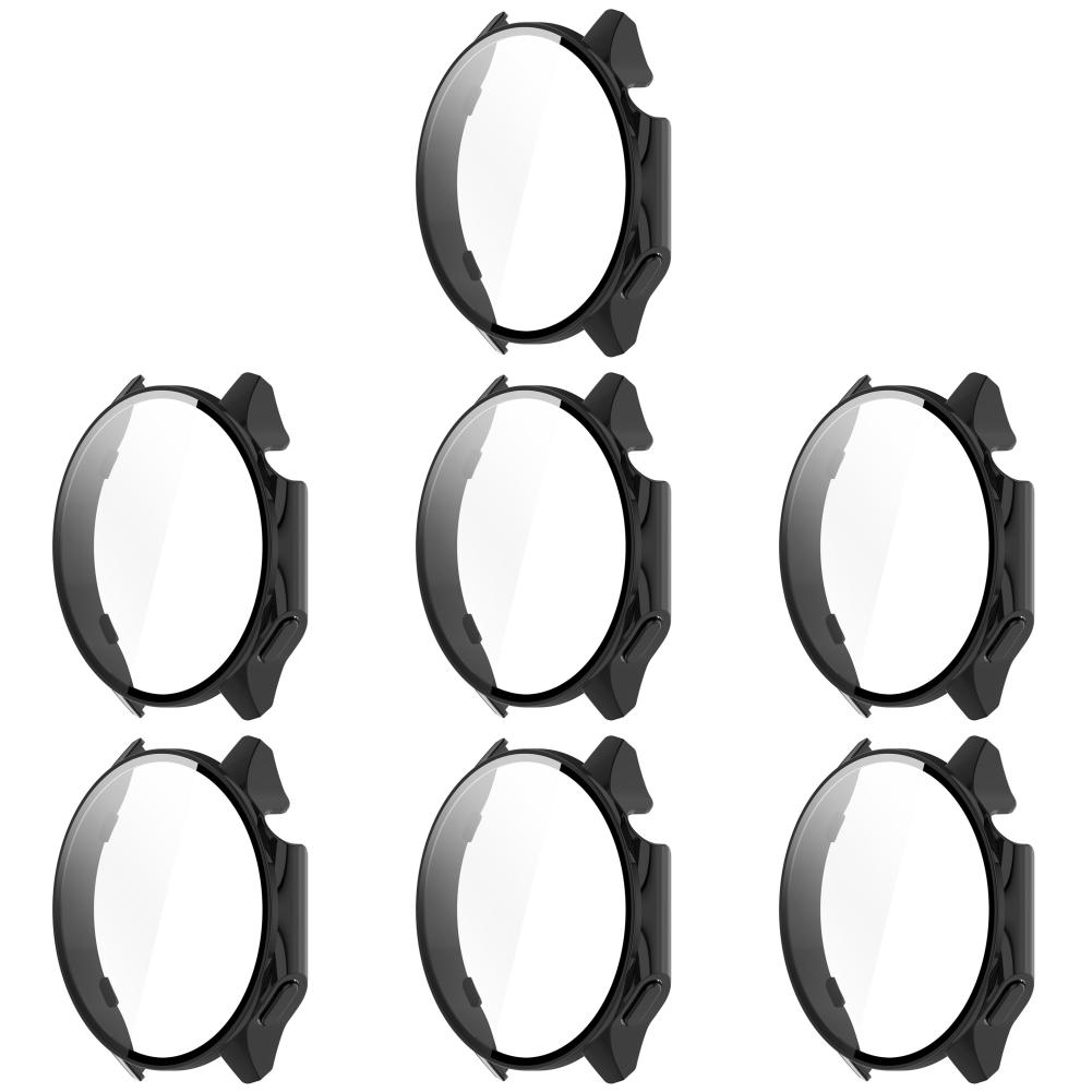 

EY# Жесткий чехол для ПК + защитное стекло для OPPO Watch X/OnePlus Watch 2 (черный