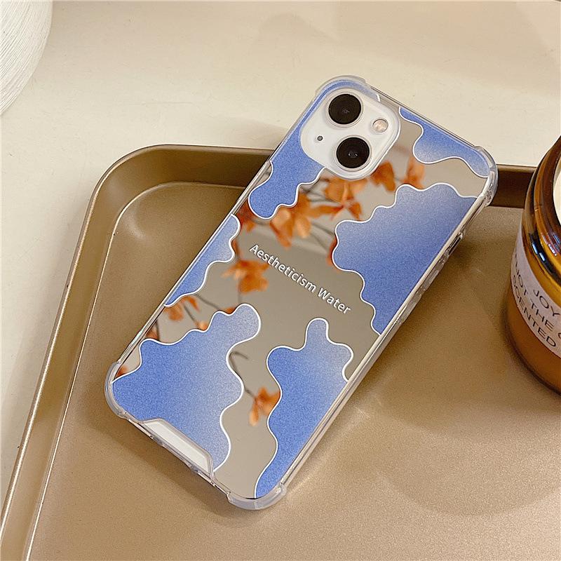 Compatible Mirror Case for iPhone 14 Pro Max/16, Huawei Mate 60/50 Pro, Xiaomi 14 Pro