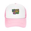 Mardi Gras Logo Trucker Hat Lightweight Polyester Mesh Baseball Cap for Carnival and Festival Parties Adult