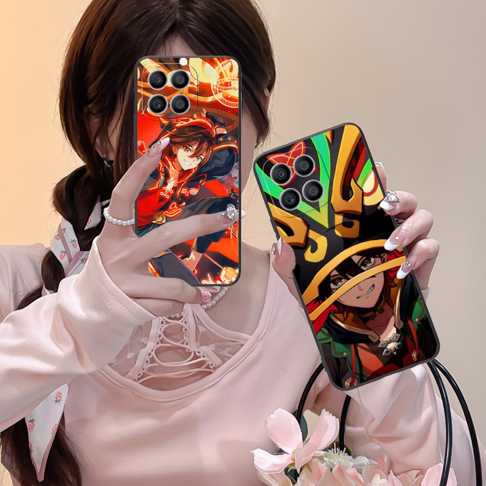 Game GI Gaming Mobile Phone Case for Honor 90 80 70 60 50 30 20 10 9 8 7 Pro S SE Lite 5G Colorful Printing Cover Luxury Cover