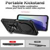 Hot For Xiaomi Redmi 14C 4G Case Armor Shockproof Slide Lens Cover For Redmi Note 14 Pro Plus 4G 5G Magnet Car Holder Ring Case