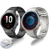 Luxus Titán Ötvözet Szíj Huawei Watch GT5 GT4 GT3 GT2 Pro Órához, Rozsdamentes Acél Fém Szíj Huawei Watch 4 Pro Órához, Huami Amazfit Stílusú Szíj