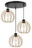 MODERN WOODEN LED CEILING HANGING LAMP