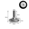 Stainless Steel Adjustable Furniture Feet Nylon Base Levelers, for Sofa, Table, Chair, Cabinet, Workbench of Leveling Feet