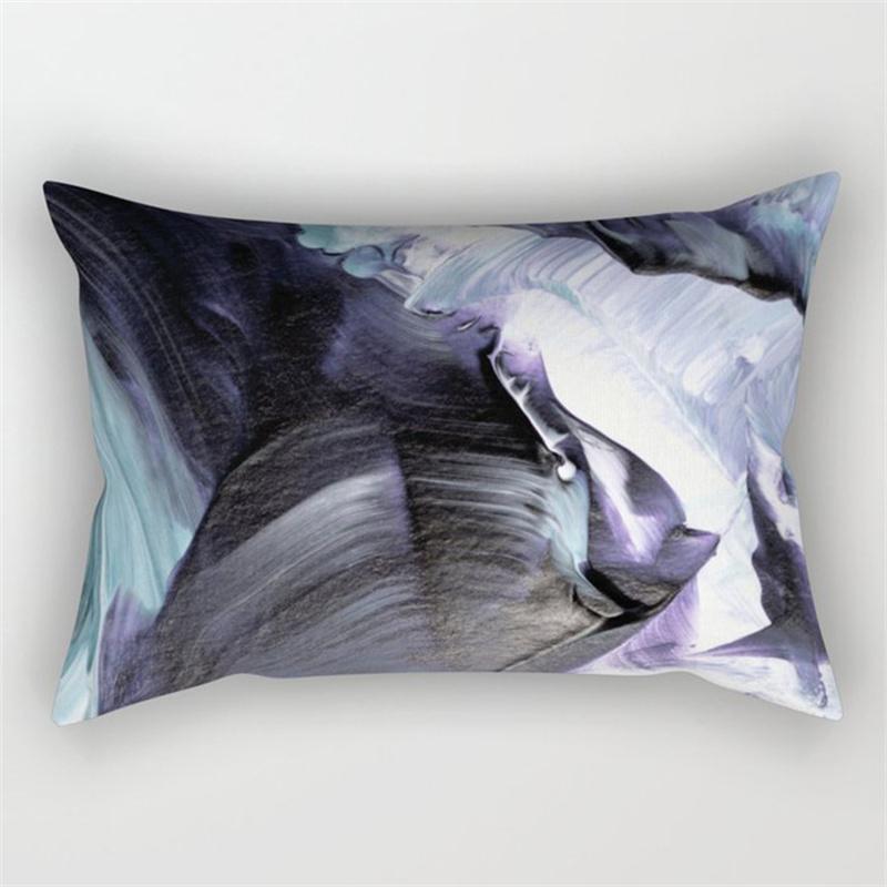 30x50cm Grün Tropische Blätter Pflanze Kissenbezug Wohnzimmer Stuhl Heimdekoration Regenbogen Blume Frucht Sofa Kissenbezug