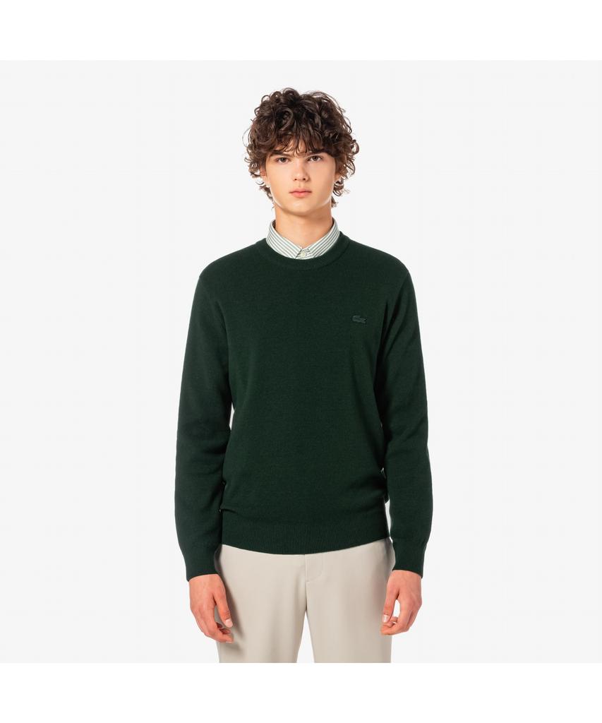 LACOSTE Men'S Basic Crew Neck Pullover Ah596E-55N Yzp
