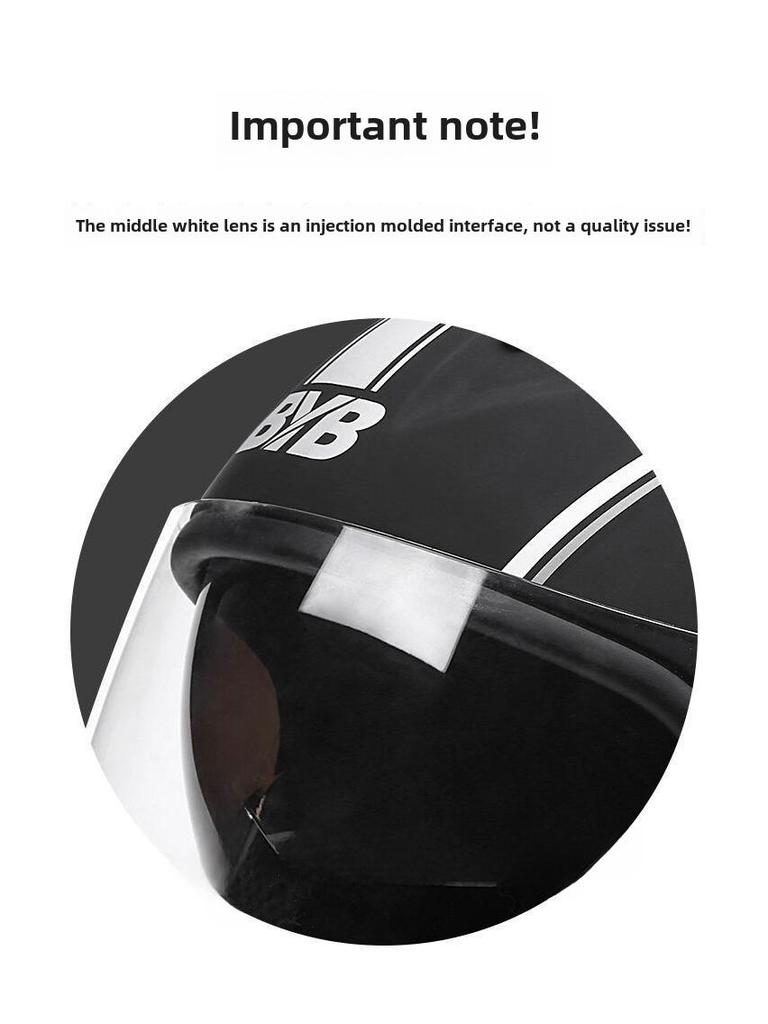 Motorcycle and Electric Bike Helmet with Anti-Fog Dual Visor for All Seasons