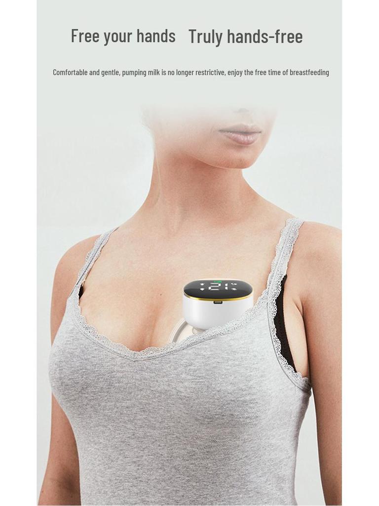 Hands-Free Double-Sided Wearable Electric Breast Pump – Painless & Portable